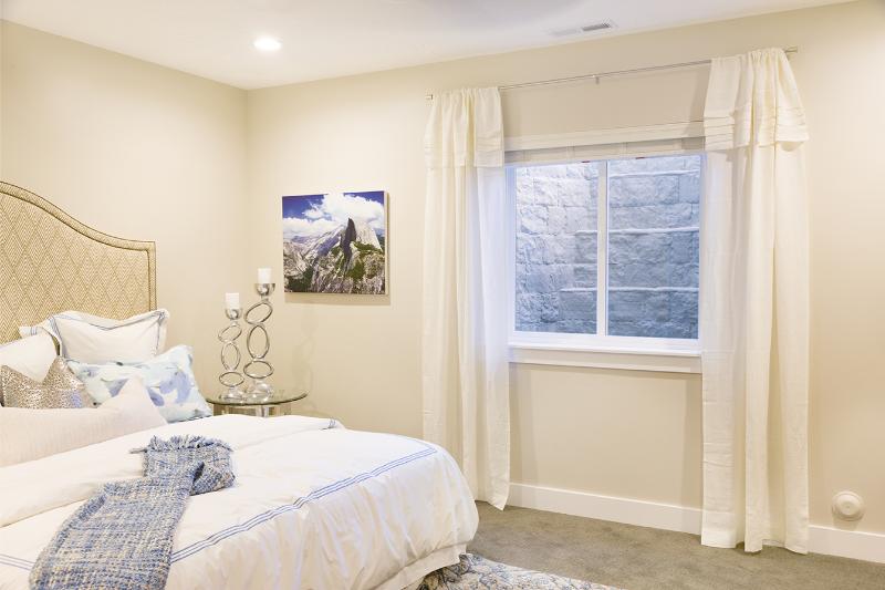 Egress Window in Basement Bedroom