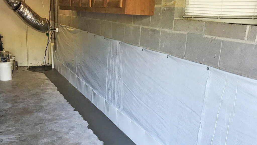 Basement Wall Membrane Landscape
