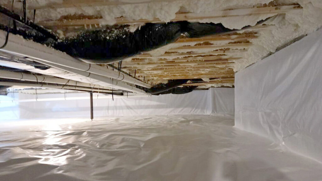 Insulated Crawl Space Landscape