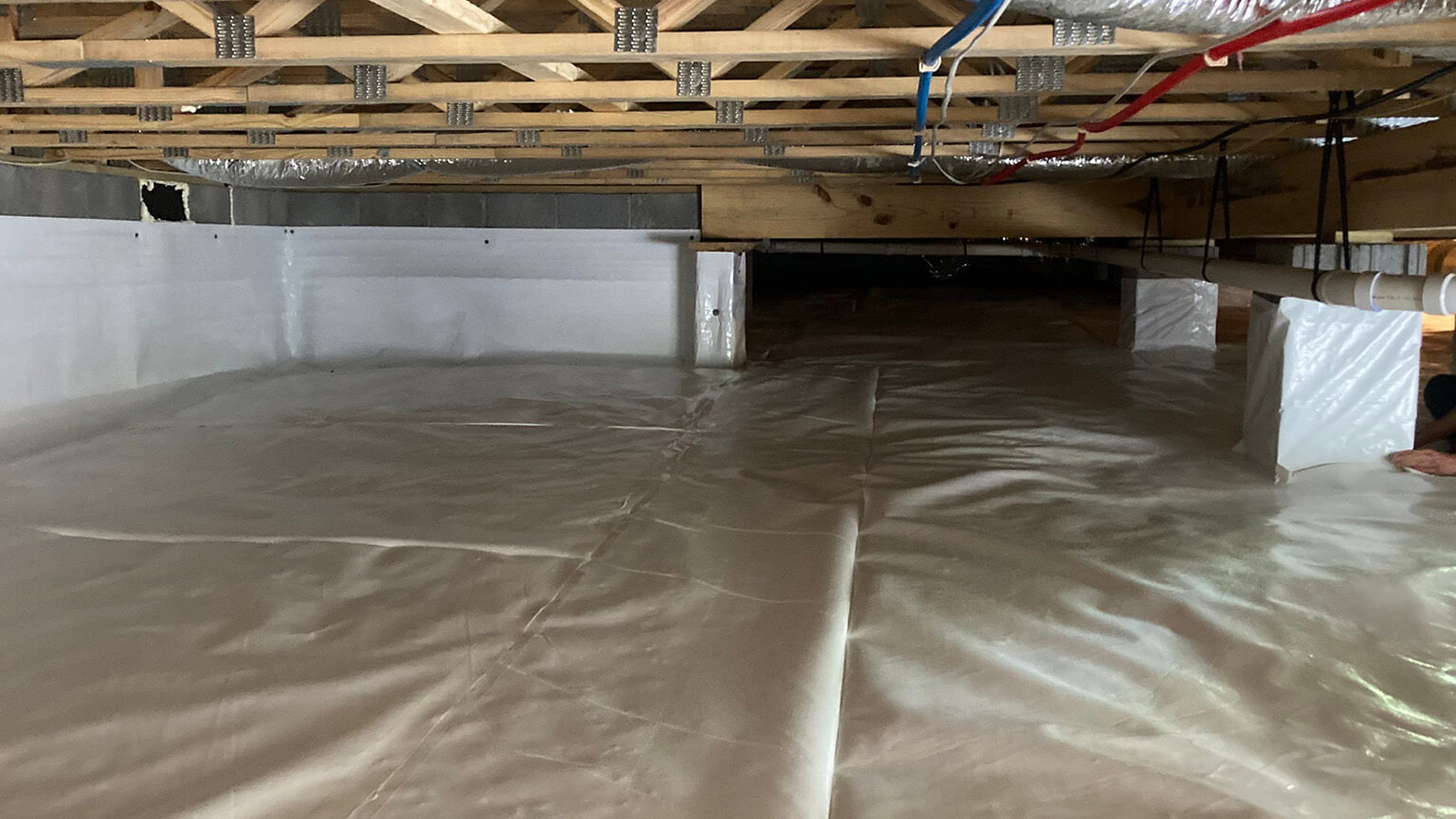 Encapsulated Crawl Space