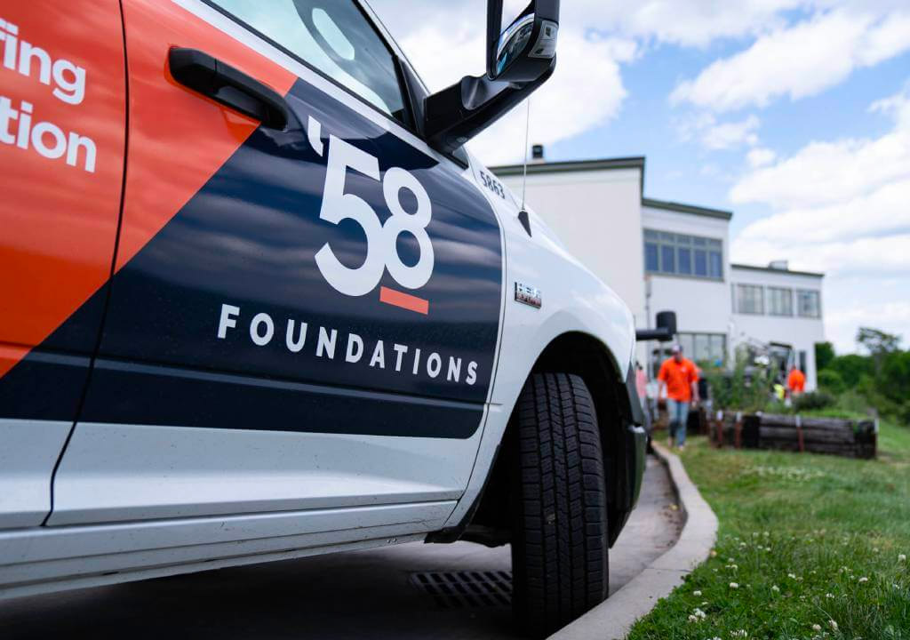 '58 Foundations Arrives at the house