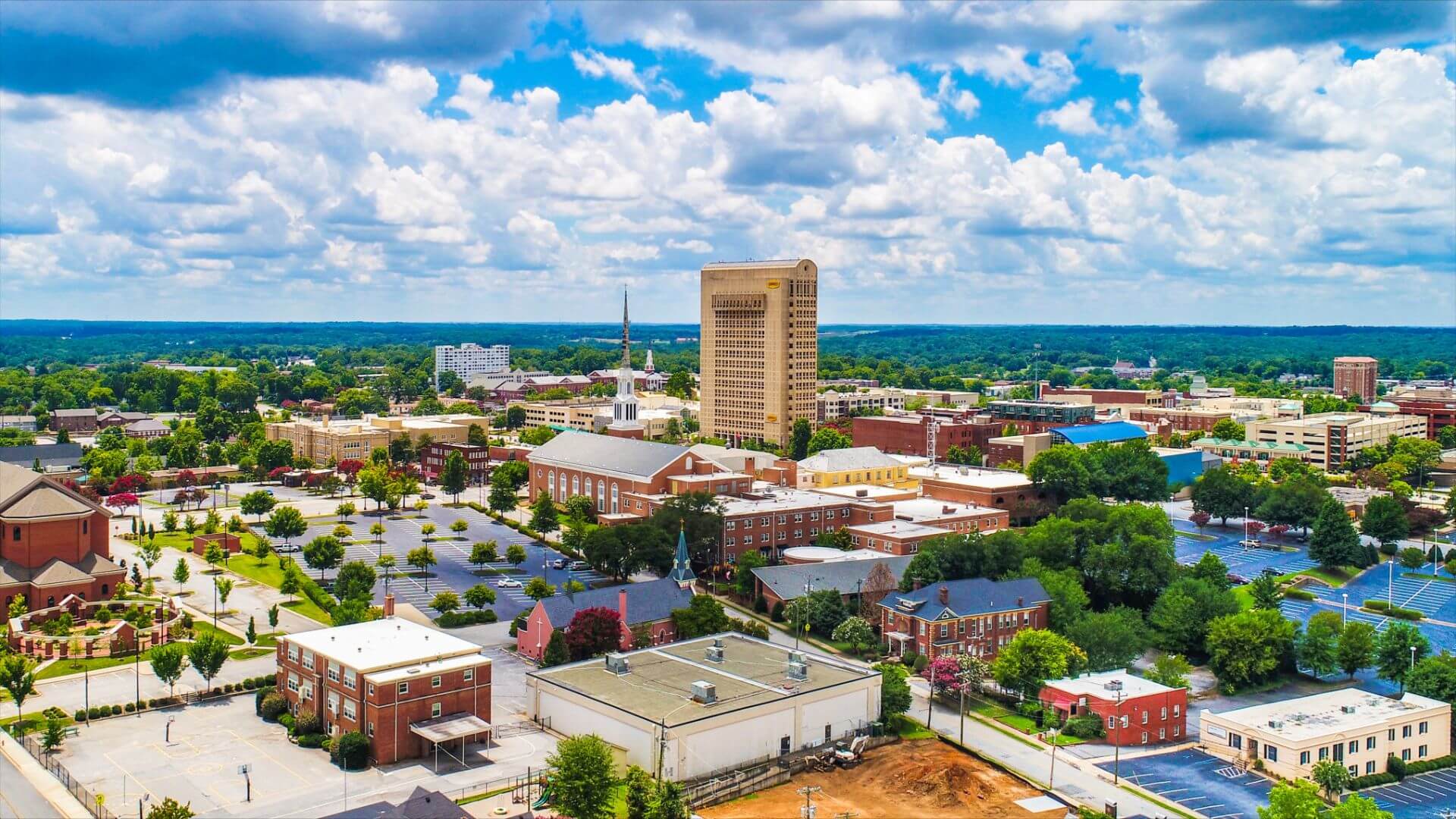 View of Spartanburg