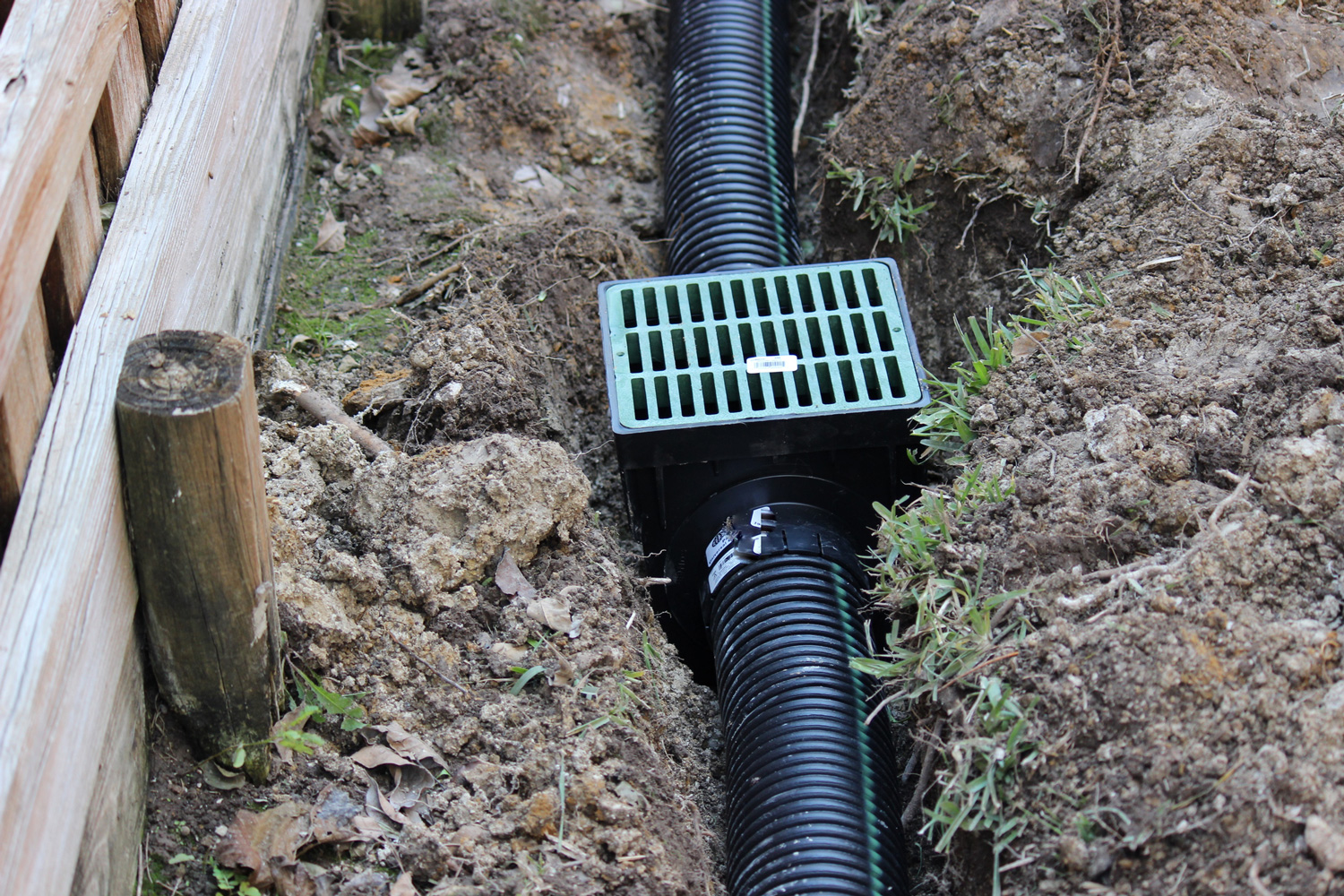 Yard Drain Install
