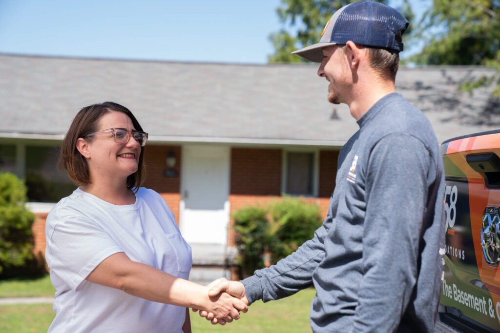 Working with the homeowner to make repairing your home easy