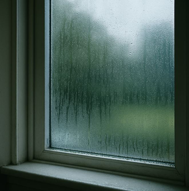 Condensation on a window