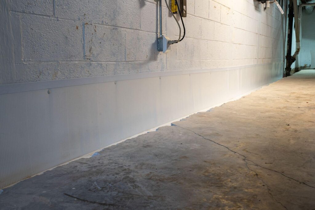 Greenville Basement Waterproofed