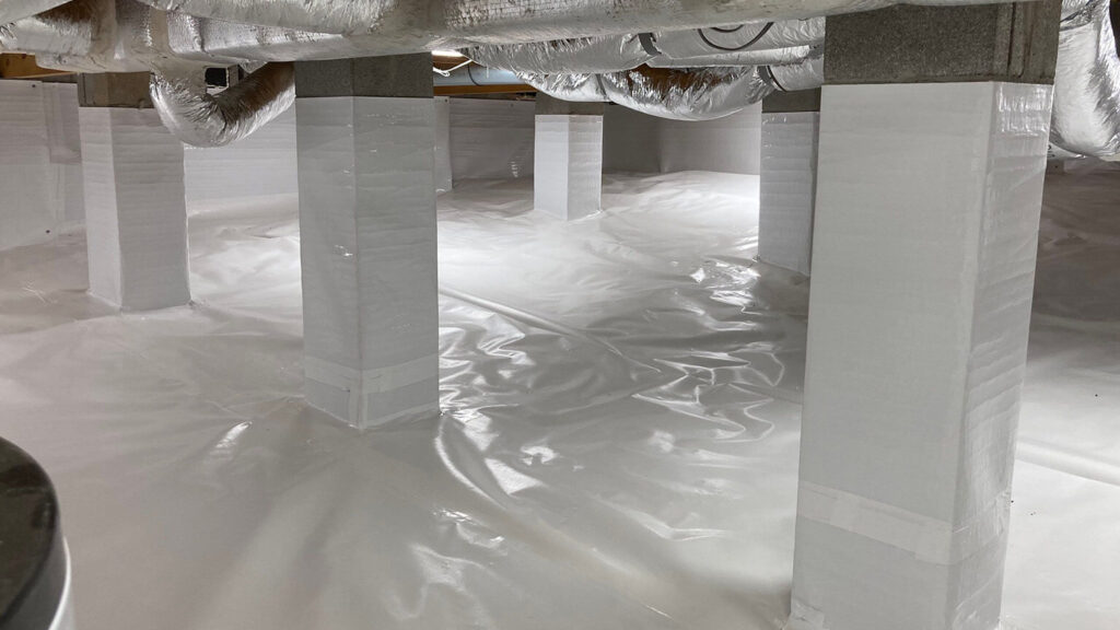 Fully Encapsulated Crawl Space