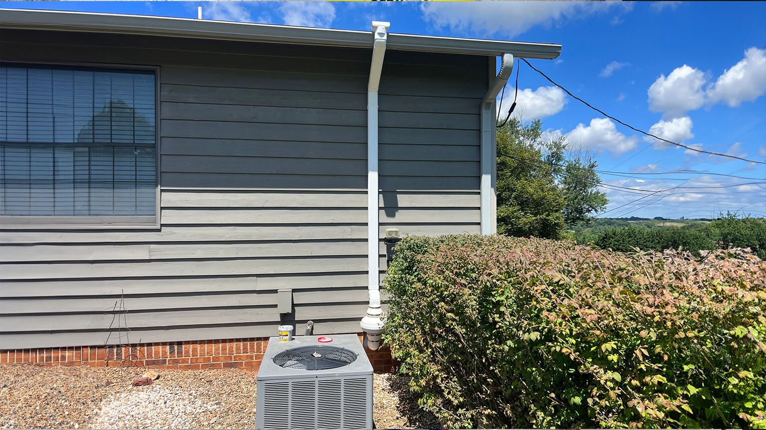 Radon System Outside