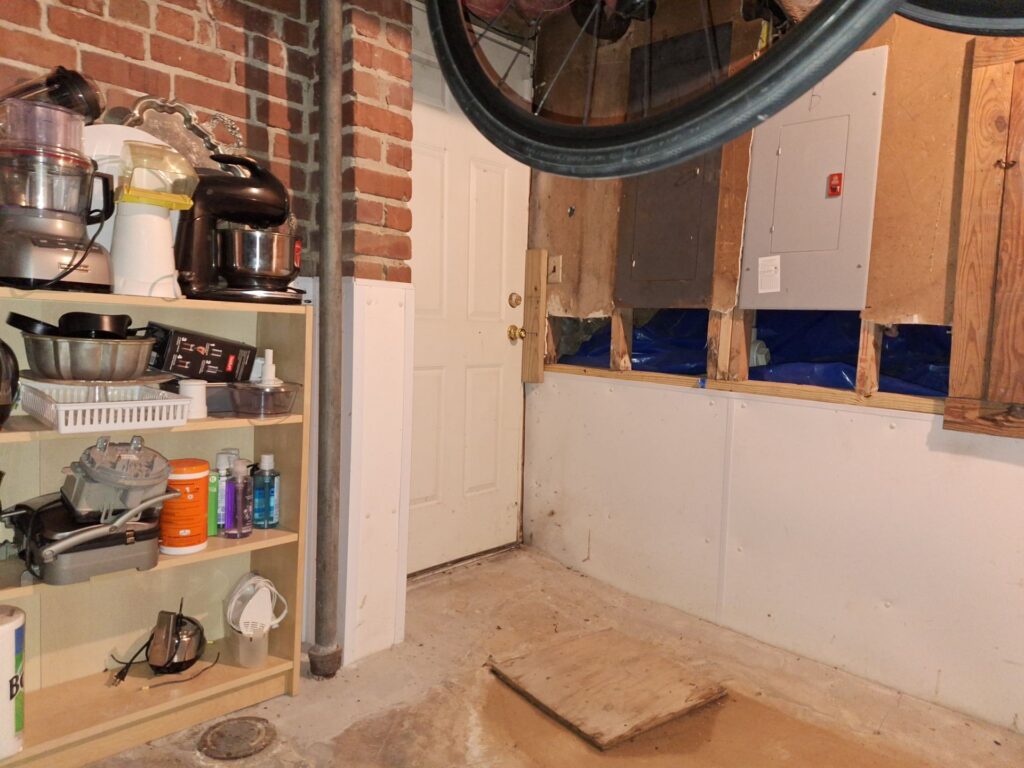 Wet Basement Floor
