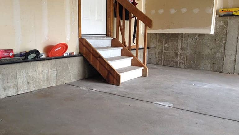 Garage Floor Leveling