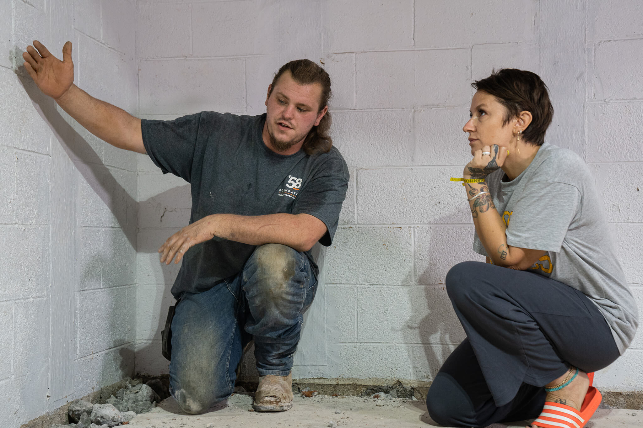 Walking a homeowner through the process
